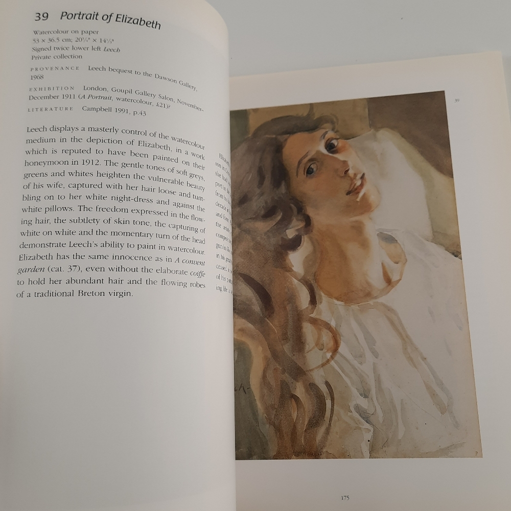 WILLIAM JOHN LEECH: AN IRISH PAINTER ABROAD Ferran Coffee Table Art Book - Picture 8 of 16